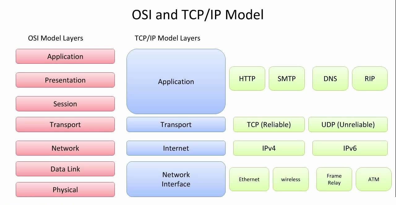 OSI and TCP/IP Model