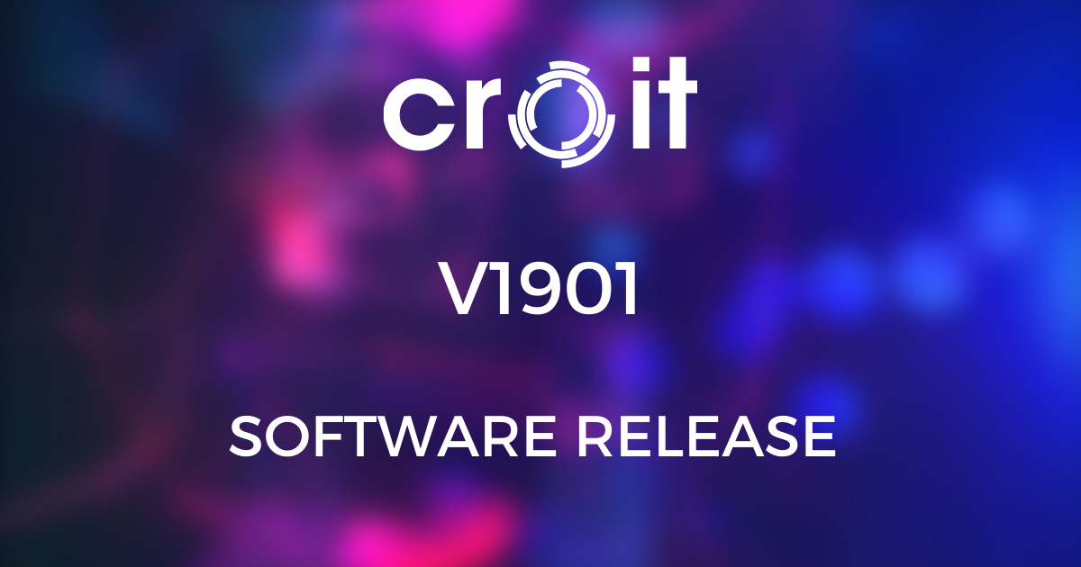 Software Release V1901