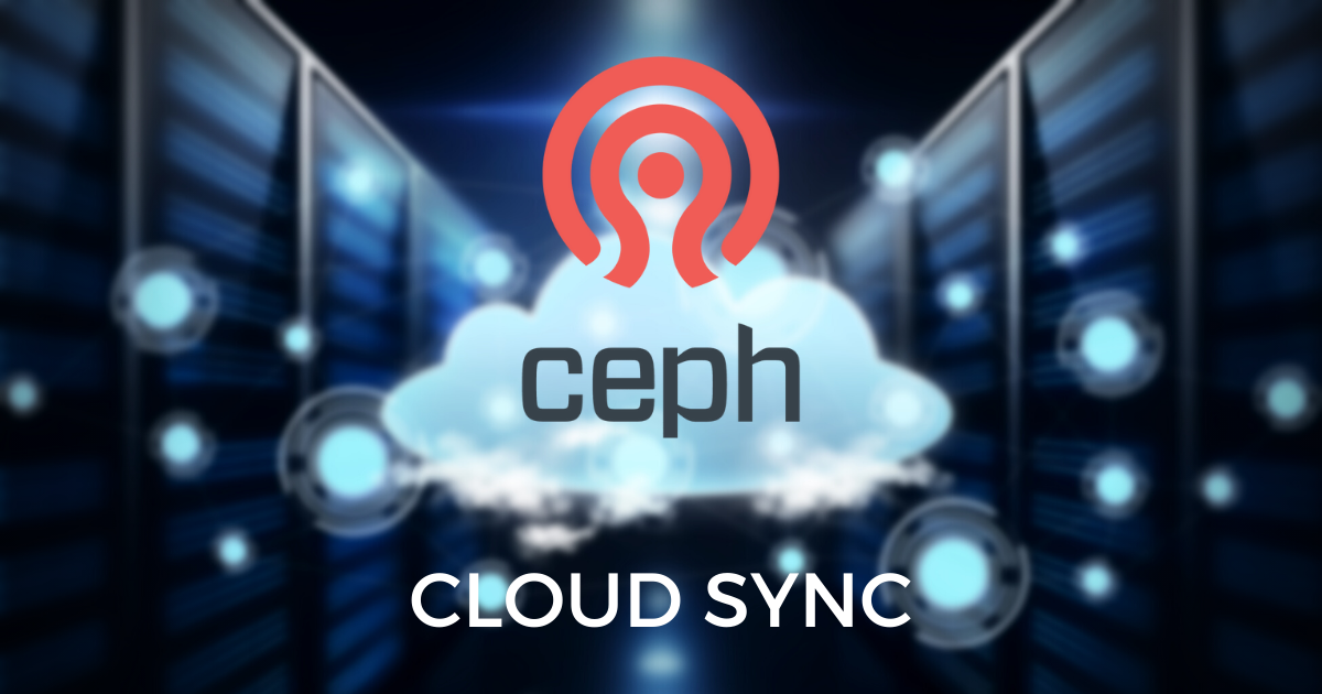 Setting up ceph cloud sync module