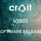 croit software update v1801