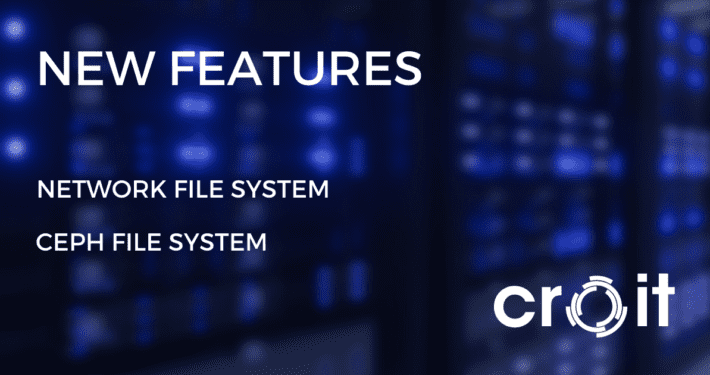 croit software Network file system and Ceph File system features