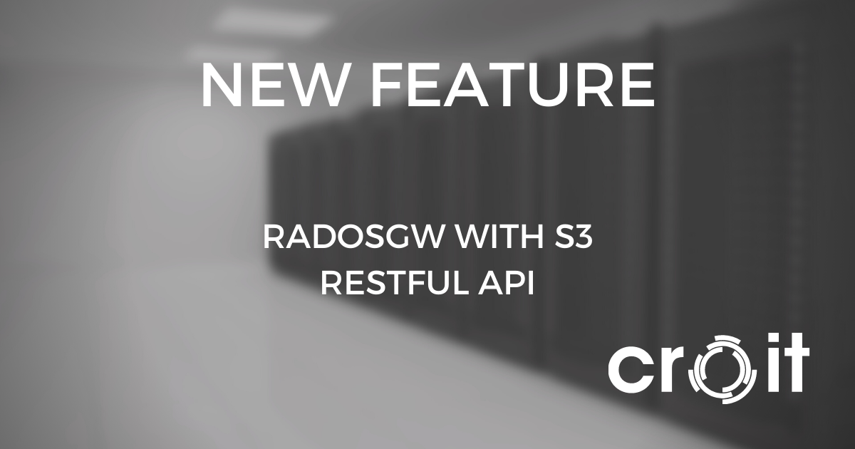 RADOSGW with S3 Restful API