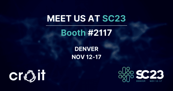 croit will be at SC23, supercomputing conference in Denver, CO.