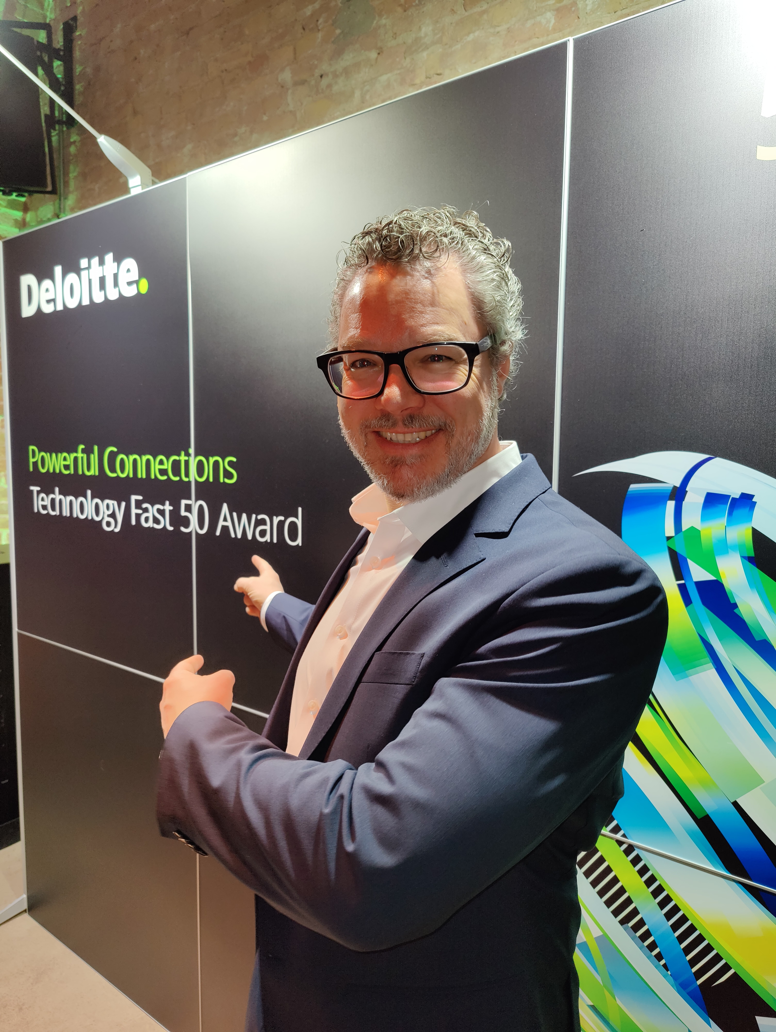 Andy Muthmann, Managing Director of croit attends Deloitte Fast 50 Award.